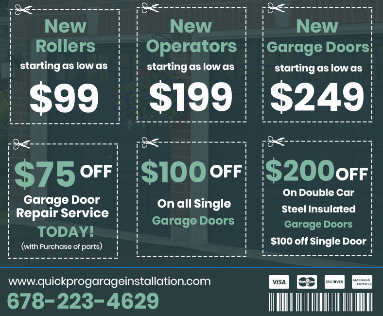 Garage Door Printable Coupon